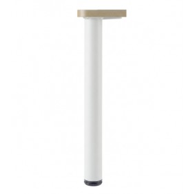 Pied de table acier 620 seul - Ø80 mm CAMAR