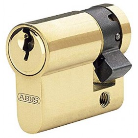 Demi-cylindre varié à profil européen - laiton - 10 x 40 mm - E5 ABUS