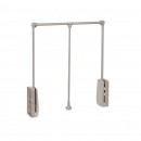 Penderie escamotable Hang gris pierre - charge 12 kg EMUCA