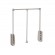Penderie escamotable Hang gris pierre - charge 12 kg