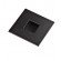 Bouton de meuble cuvette à encastrer forme carré Square - 73 x 73 mm