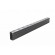 Caniveau d'extérieur avec grille aluminium grise A15 - Slimline
