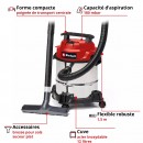 Aspirateur eau et poussière - 12L - puissance 1250W - TC-VC 1812:1 S - Bricozor 2.jpeg EINHELL