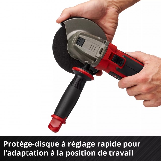 Meuleuse d’angle sans fil - TE-AG 18:125-2 Li (1x4,0 Ah) - Power X-Change - Bricozor 9.jpeg EINHELL