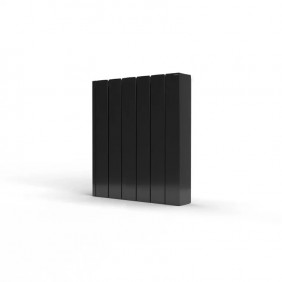 Radiateur électrique inertie fluide 1000W connecté WiFi - noir - Belize II ROINTE