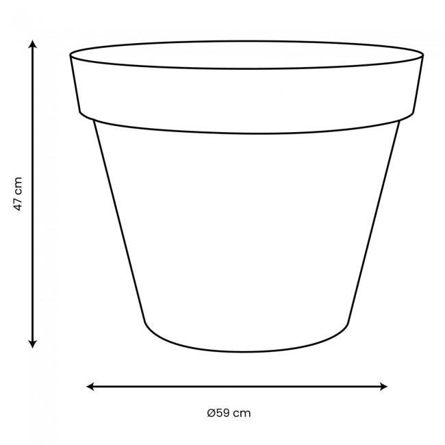 Pot rond toscane 13614.jpg EDA PLASTIQUES