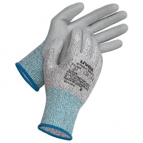 Lot de 10 paires de gants anticoupure uvex unidur 6649 - bleu chiné UVEX