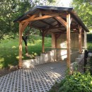 Carport deux pentes en bois Douglas - 6 poteaux - 350 x 650 cm - Bricozor 1.jpg CPBF
