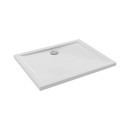 Receveur de douche extra-plat 100x80cm en céramique - blanc - Camille JACOB DELAFON