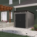 Abri de jardin polyéthylène Modern - 4,88m² - plancher inclus - Bricozor 1.jpg SUNCAST