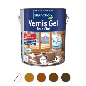 Vernis gel - aspect bois ciré - aqua-polyuréthane - Air Protect® BLANCHON