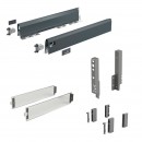 Kit tiroir DesignSide ArciTech - profil H94 - dos H186mm HETTICH