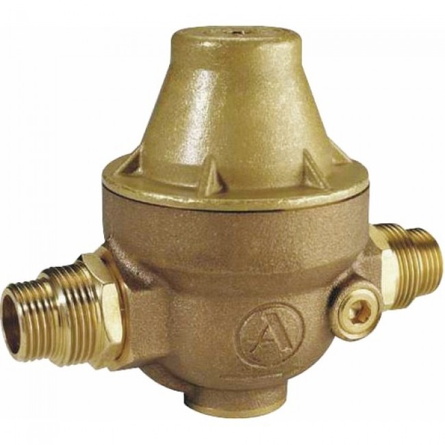 Réducteur De Pression Eau 3/4 DN20 Avec Manomètre Et Filtre - Laiton, Réglable, Pour Installation Générale