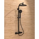 Colonne de douche - mitigeur Thermostatique - Noir Mat - Madura Fresh 5.jpg SCHÜTTE