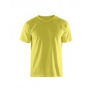 T-shirt de travail respirant 100% coton uni 3525 - jaune fluo BLAKLADER