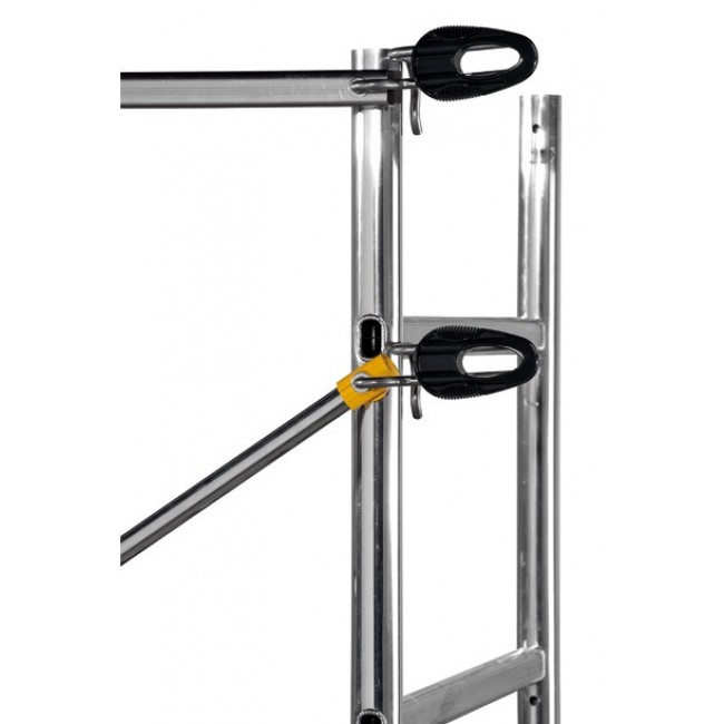 Echafaudage roulant aluminium 4,70 m Quad Up CENTAURE