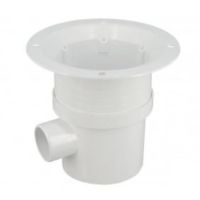 Siphon de sol nu pour sols souples - sortie VØ50/63 ou HØ50 NICOLL