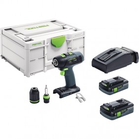 Perceuse visseuse 18 V - T18+3 HPC 4,0 Plus FESTOOL