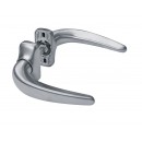 5 paires de poignées sur rosaces Horus pour portes alu - inox PVD FAPIM