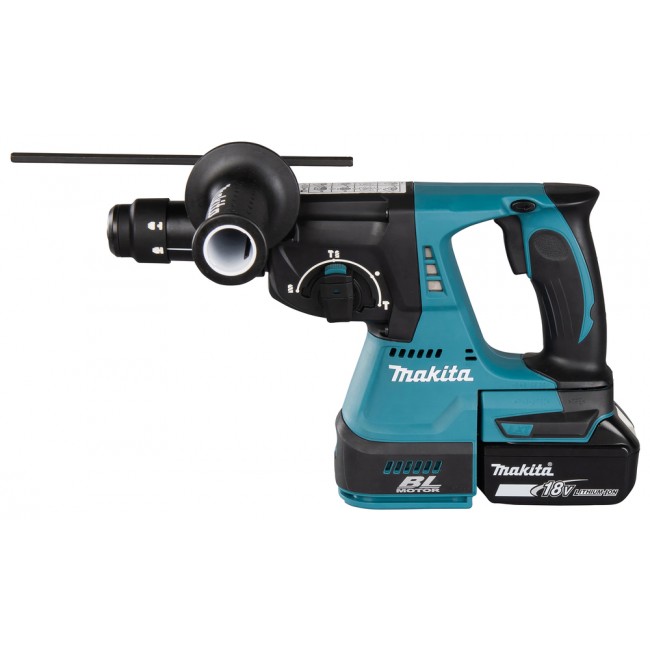 Marteau perforateur burineur sans fil SDS+ LXT® - 18V - 5 Ah - DHR243RTJ - Bricozor 1.jpg MAKITA