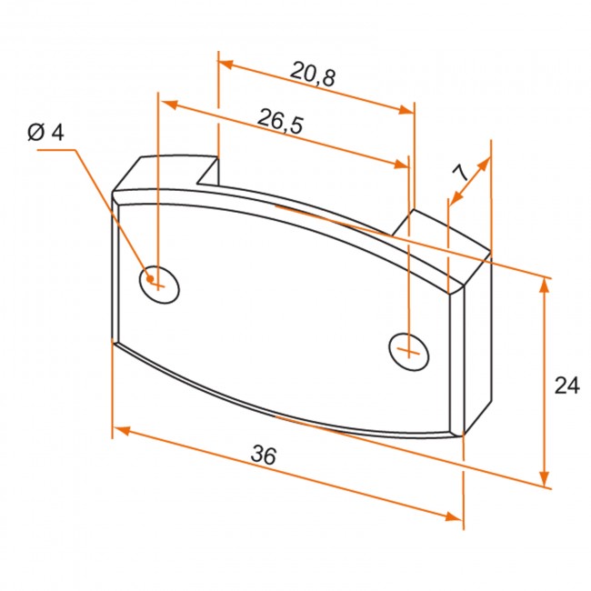 schéma  coulisseau plastique pour tringle de serrure de volet CA bricozor.jpeg TIRARD