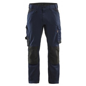 Pantalon de travail stretch 2D/4D multipoches avec poches genouillères BLAKLADER