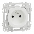 Prise 2P+T rénovation à puits - 4 bornes auto par pôle - Odace II SCHNEIDER