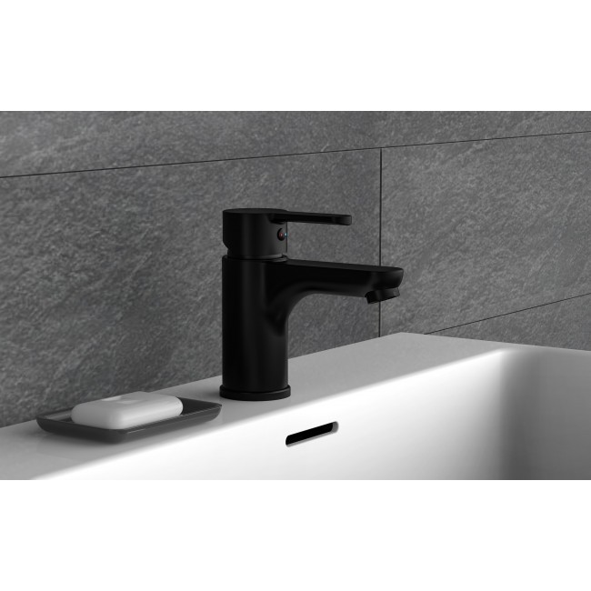 Mitigeur lavabo - noir mat - Denver 2.jpg SCHÜTTE
