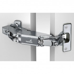 Charnière invisible 165° Sensys P2O 8687 -pour porte d'épaisseur 15à24mm HETTICH