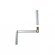 Manivelle pour tringle de manœuvre Ø12 mm - longueur 410 mm