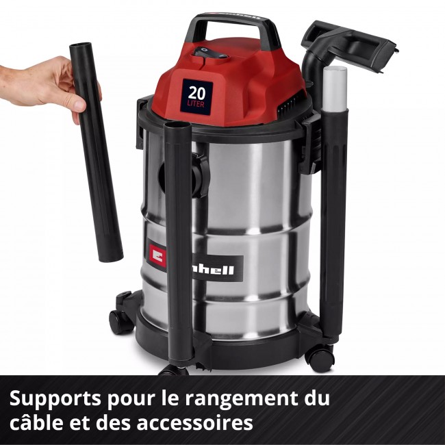 Aspirateur eau et poussières - 20L - puissance 900W - TC-VC 2045 S 7.jpeg EINHELL
