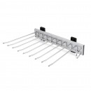 Porte-pantalon - extractible - montage latéral - chromé - droite - Self - Bricozor.jpeg EMUCA