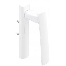 Poignée Sarena extérieure déportée pour porte coulissante DS8524 - blanc LA CROISÉE DS
