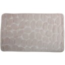 Tapis de bains - Galets - Mousse Beige - 40x60cm SPIRELLA