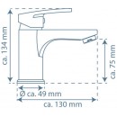 Schema Mitigeur monocommande - lavabo - blanc et chromé Alaska.jpg SCHÜTTE