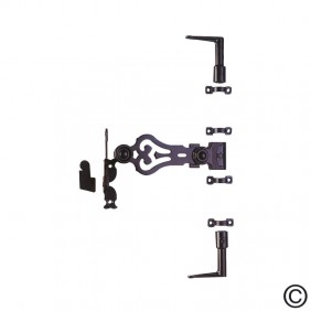 Accessoires pour espagnolette ronde PVC pour volets alu et PVC TORBEL