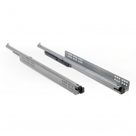 Coulisses Quadro V6 Silent à enfichage - charge 30kg - sortie totale HETTICH