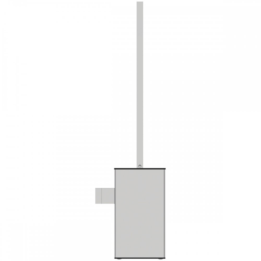 Brosse WC suspendue et porte-brosse carré - Conca IDEAL STANDARD