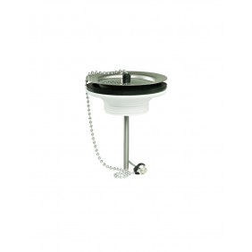 Bonde d’évier à bouchon-chainette - diamètre 60 mm - serrage 0 à 70 mm VALENTIN