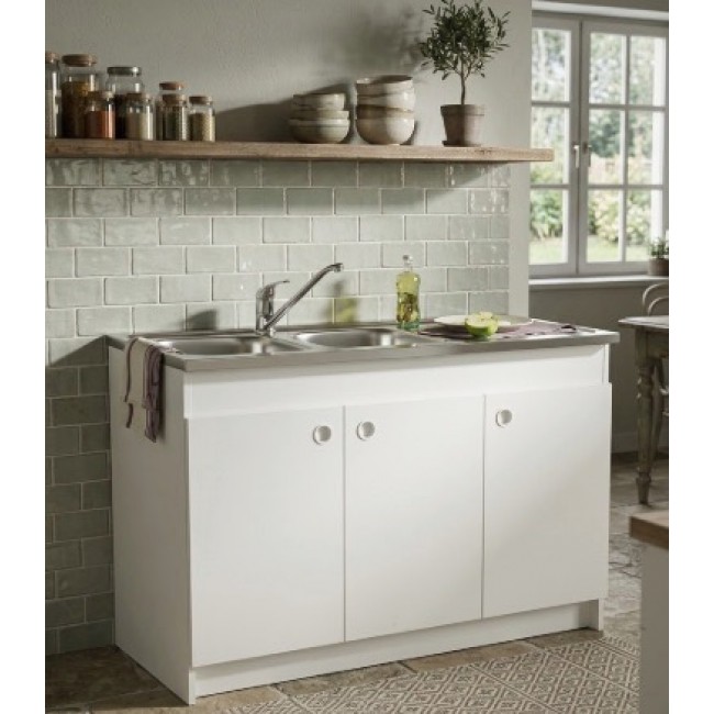 Meuble sous évier Décliq à déplier - 120 x 60 cm - 2 portes.jpeg Néova
