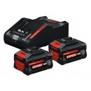 Pack 2 batteries Expert 18V 8Ah + 1 chargeur GAL 18V-160 - 1600A0373T BOSCH
