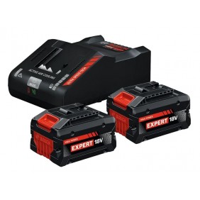 Pack 2 batteries Expert 18V 8Ah + 1 chargeur GAL 18V-160 - 1600A0373T BOSCH