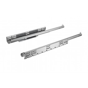 Coulisses à billes Quadro 25 2D avec Silent System - sortie partielle HETTICH