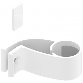 Supports intermédiaires pour poignées de porte battante Diva X -Ø40 mm - blanc LA CROISÉE DS