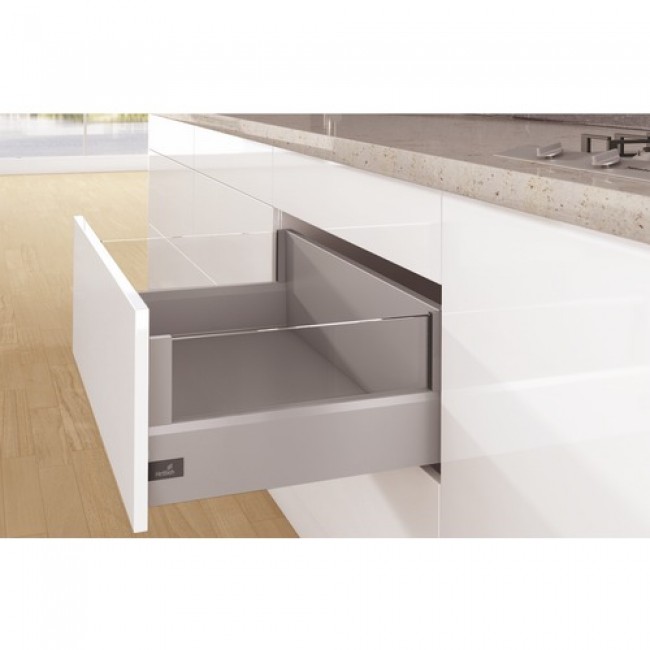 Tiroir avec DesignSide - argent - ArciTech HETTICH