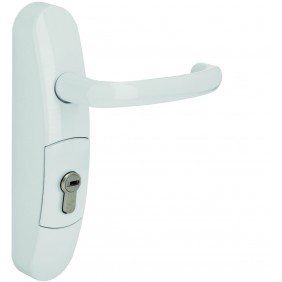 Béquille extérieure débrayable pour antipanique - EN 3000 blanc 9016 JPM