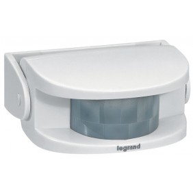 Détecteur de mouvement orientable pour kits carillons radio Confort LEGRAND