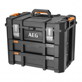 Caisse de rangement à 2 tiroirs QUICKSTACK - AEGHD2DB AEG Powertools