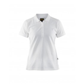 Polo de travail femme en coton 3390 - blanc BLAKLADER