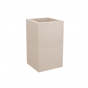 Pot carré haut Volcania'UP - 36 L - hauteur 49,5 cm - 13719 EDA PLASTIQUES